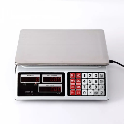 Échelle de calcul électronique de l'équilibre 30kg 40kg de haute précision de boutons de Digital