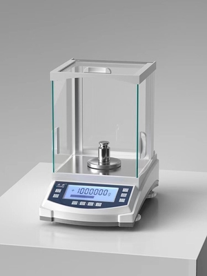 Calibrage interne complètement automatique externe d'équilibre analytique d'école de force électromagnétique d'écran tactile de 5 pouces