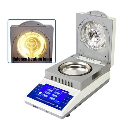 Machine d'essai multi d'humidité de grain d'analyseur d'humidité d'halogène de la fonction 50g