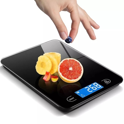 Échelle en verre électronique extérieure en verre imperméable de cuisine de Digital avec l'affichage d'affichage à cristaux liquides